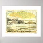 Belvederepeninsula, Marin County, Ca. 1890. Posta Posters