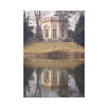 BelvedereTeahouse, Versailles, Frankrike Kanvasduk Med Gallerikvalitet