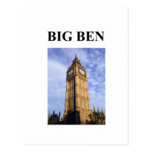 ben london england vykort