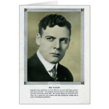 Ben Wilson 1915 tyst filmskådespelare Kort
