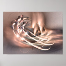 Bennuen - fractalkonst posters
