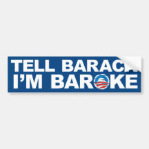 Berätta Barack mig den förmiddagBaroke bildekalet