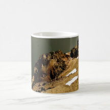 BERG SOM ÄR MAXIMALT MED STORMHÄGRING KAFFE MUGG
