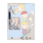 Berg som klättrar lägg till bild torr radering, st dry erase boards