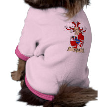 Bergfamiljvapensköldar T-shirt För Hundar