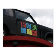 berlin bil vykort