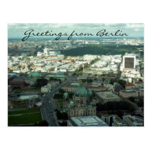 berlin stadshälsningar vykort