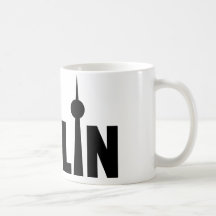 Berlin Tyskland Kaffe Mugg