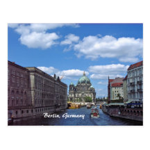 Berlin Tyskland Vykort