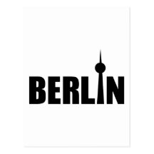 Berlin Tyskland Vykort