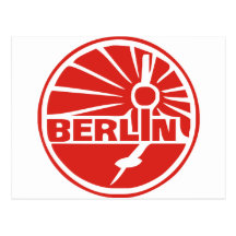 Berlin Tyskland Vykort