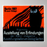 Berlin utställningaffisch 1907