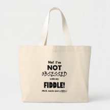 Besatt lurendrejeri tote bags