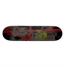 Besättning för leksakrobotskridsko skate board decks