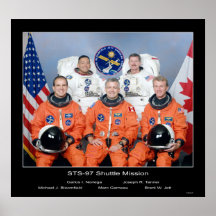 Besättningen av NASAEN STS-97 skickar Print