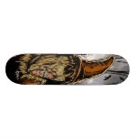 Besegra…, när solen går skateboard deck