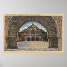 Beskåda av den minnes- kyrkan, Stanford U. Posters
