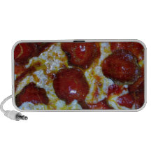 Beskåda av en peperoniPizza Mp3 Högtalarsystem