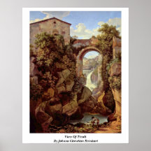 Beskåda av Tivoli av den Johann kristen Reinhart Posters