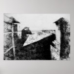 Beskåda från fönstret på Le Gras, Joseph Niepce affischer