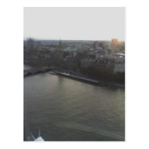 Beskåda över London från det London ögat, England  Vykort