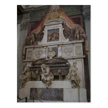 BeskrivningsMichelangelos grav i Basilica di San Vykort