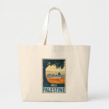 Besök Palestina Tygkasse