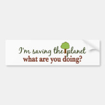 Besparing planet bildekaler