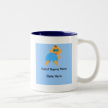 Beställnings- baby showerfavörer kaffe kopp