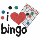 Beställnings- Bingo broderad skjorta