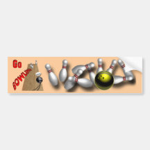Beställnings- bowlingbildekal