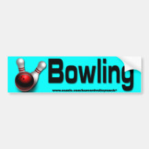 Beställnings- bowlingbildekal