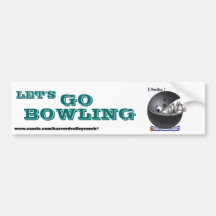 Beställnings- bowlingbildekal