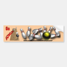 Beställnings- bowlingbildekal