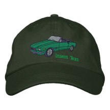 Beställnings- cabriolet broderad hatt