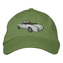 Beställnings- cabriolet broderad hatt