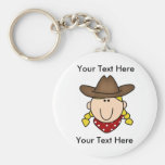 Beställnings- Cowgirlblondin Keychain Nyckelring