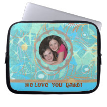Beställnings- foto- & textNeoprenelaptop sleeve -  Laptop Datorskydd