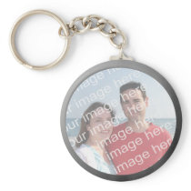 Beställnings- fotoram Keychain
