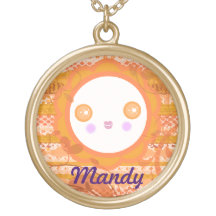 Beställnings- Kawaii Smileyhalsband