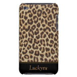 Beställnings- Leopardtryckipod touch case