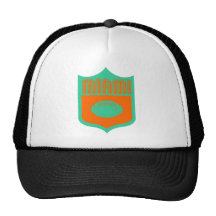Beställnings- Miami skyddar Design2 Trucker Keps