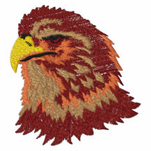 Beställnings- örn broderad skjorta polo tröja