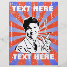 Beställnings- Rick Perry Flyg Blad