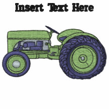 Beställnings- traktor broderad skjorta