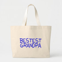 Bestest morfar tote bags