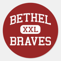 Bethel - indiankrigare - kick - Spanaway Washingto Klistermärken
