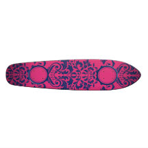 Beträffande-FUCHSIA som är blått Skateboard