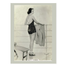 Betty Furness Vykort