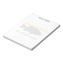 "Betyder formatet" - roligt bas- fiske Scratch Pads